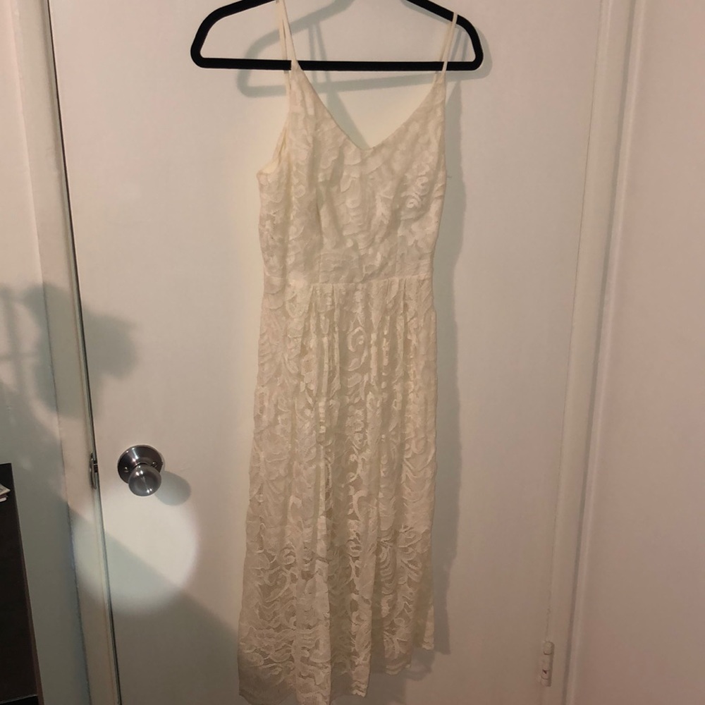 Off white lace dress